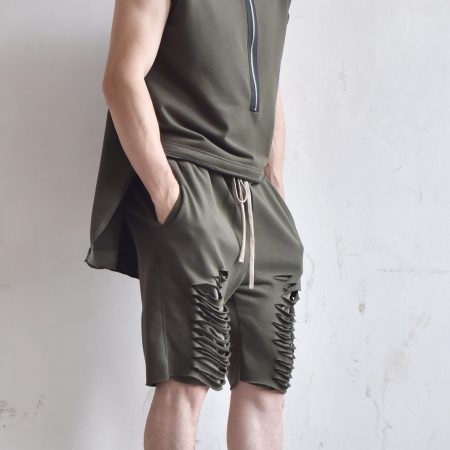 Men’s Lightweight Training Shorts with Textured Side Panels
