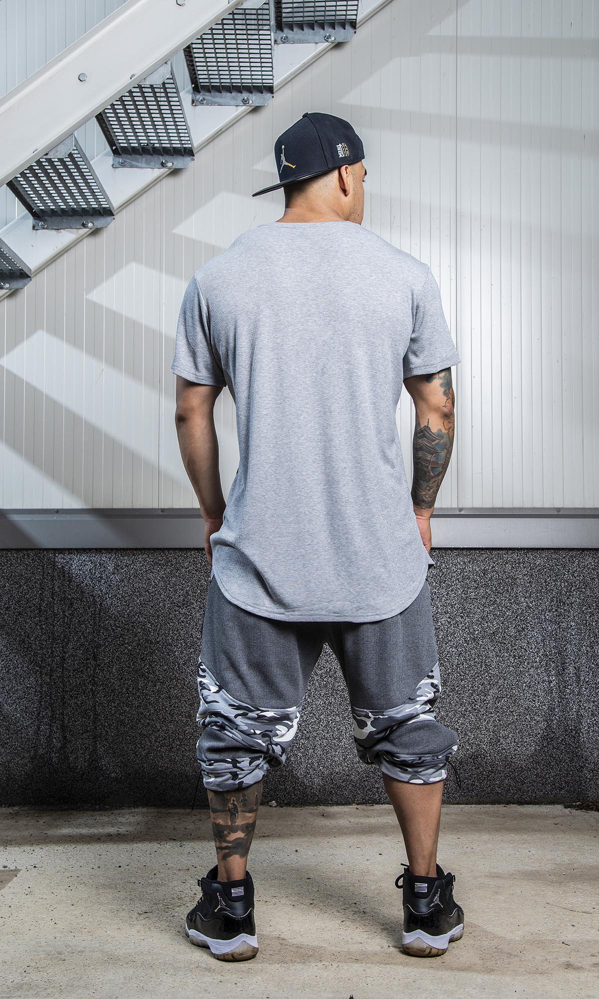 Men’s Streetwear Camo Cargo Shorts with Relaxed Fit - Image 5